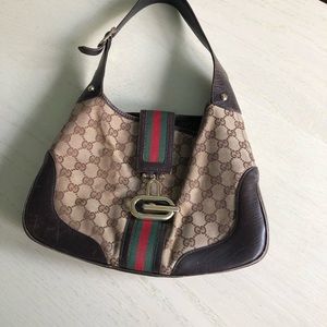 Gucci over the shoulder purse